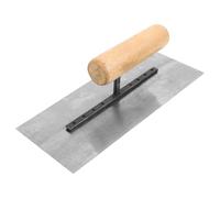 FSorce Paleta con Mango de Madera, Herramienta de Acabado de hormigón con Hoja de Acero for mampostería, Yeso, Cemento, raspador Manual, 1 Uds.