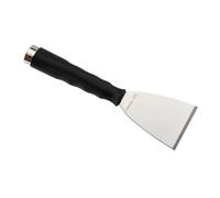 FSorce Raspador de Hoja Oblicua de Acero Inoxidable, espátula de Masilla de 250mm de Longitud con Mango de plástico, 1 Uds.