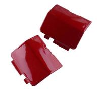 FSOZDBBPL Partes Cuerpo 1 Par De Tapas De Parachoques Trasero ABS para Gancho De Remolque Rojo para Mazda 6 2013 2014 2015 2016 2017 Y 2018