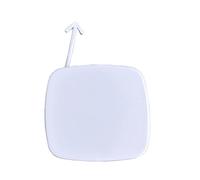 FSOZDBBPL Partes Cuerpo Cubierta del Gancho De Remolque del Parachoques Delantero para Toyota Camry ACV30 2.4 2002 2003 2004 2005(White)