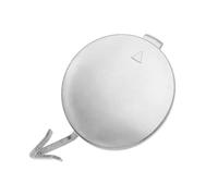 FSOZDBBPL Partes Cuerpo Tapa De Gancho De Remolque para Parachoques Delantero De Plástico Plateado para Kia Optima 2014-2015