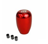 FSOZDBBPL Piezas Automotrices Aluminium Universal Racing 5 Speed Car Gear Shift Knob For Manual Transmission Automatic Gear Level Knob Shift Lever(Red)