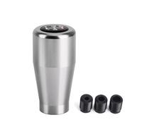 FSOZDBBPL Piezas Automotrices Automatic Car Gearbox Handles Gear Shift Knob Stick Lever Head For Honda For Civic For City For Fit For Greiz For Mazda CX-5 CX-3 CX-4(Silver)