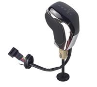 FSOZDBBPL Piezas Automotrices Pomo Cambio Marchas Electrónico Para Para Tiguan Para Golf Para Touareg Para Sharan Cc Para Passat Para Scirocco Para Skoda Para Octavia Para Seat(Red light chrome)