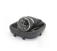 FSOZDBBPL Piezas Automotrices Pomo De Palanca De Cambios De Cubierta De Bota De Polaina De 5/6 Velocidades Para Touran Para Caddy MK2 2003-2015(6 speed)