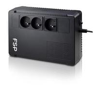 FSP Eco 800 UPS 800 VA/480 W, Curva sinusoidal simulada, protección contra sobretensiones de 230 V línea interactiva AVR Power Supply 3 Salidas Schuko