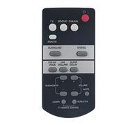 FSR68 ZJ78800 Reemplazo de control remoto compatible con Yamaha Sound Bar YAS-93 YAS-103 Sistema de sonido envolvente frontal