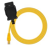 FSSPLJHYJ Cabo ENET OBD2 Ethernet RJ45 para BMW Serie F, Compatible con E-SYS, ISTA, Bootmod3, BimmerCode, Codificación F Serie, Herramienta de Programación OBD2 a ENET para Diagnóstico Automotriz