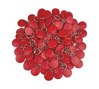 FST 100pcs EM 125KHz EM4100 Llaveros Tarjetas Control Acceso RFID Proximidad Llaveros TK4100 Tarjeta de Identificación Inteligente Tarjeta de Solo Lectura (Red)