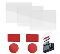 FSWWSF Lámina electrostática y adhesivo de doble cara pegatina electrostática coche al parabrisas adhesivo Dashcam accesorios compatible con todas las cámaras de salpicadero