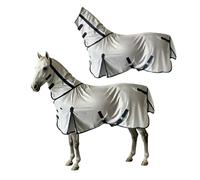 FSXCXBFA Manta para Caballos Repelente de Mosquitos Manta para Caballos para Transporte,59in(150cm)