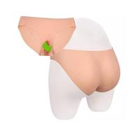 FSYH Braguitas vaginales de Silicona para Personas transgénero Pantalones Cortos Triangulares insertables para Sissy Que ocultan Ropa Interior para Ropa de Crossdresser,Color3,Upgrade