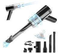 FSZBWL Handheld Vacuum Cleaner, 15000Pa Powerful Suction Portable Lightweight Mini Vacuum Cordless, USB Quick Charge Car Vacuum Cleaner for Sofa, Bed, Car, Home, Office, Clean Pet Hair