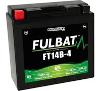FT14B-4 AGM Fulbat Motorcycle Battery YT14B-4