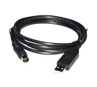 FT232RL Adaptador USB A Mini DIN 8 Pines MD8 Macho Cable DE COMUNICACIÓN Serie RS232 for SECUENCIADOR DE MÚSICA Puerto Host A PC(1.8M,DB9 TO MD8 (NO Chip))