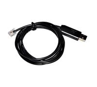 FT232RL Cable Controlador de Consola de comunicación Serial USB a Conector RJ11 RJ12 RS232 for teléfono IP, Puerto Auxiliar de Consola(1.8m,DB9 Female TO RJ11)