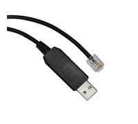 FT232RL Cable Controlador de Consola de comunicación Serial USB a Conector RJ11 RJ12 RS232 for teléfono IP, Puerto Auxiliar de Consola(5 Metre,USB RJ11(FT232 Chip))