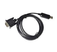 FT232RL Chip USB A DB9 Macho Adaptador CONVERTIDOR Cable DE Impresora Serie RS232 for Impresora DE CÓDIGO DE Barras Zebra CONEXIÓN A PC(5 Metre)