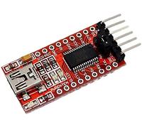 FT232RL FTDI Mini-USB Toial TTL Adaptador convertidor FT232RL USB-Serie-Mini-USB a TTL Adaptador para - Rojo