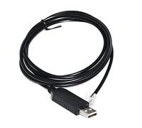 FT232RL USB A RJ9 RJ11 4P4C IOPTRON CABLE DE ACTUALIZACIÓN ECUATORIAL HC KABLE DE CONTROL Compatible con IEQ30 IEQ45 ZEQ25 CEM60 CEM25P CME120-EC(1.8M,FT232RL Chip)
