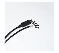 FT232RL USB A UART TTL 3.3V 5V 6PIN 0.1quot; Cable DE Descarga Puente Pitch Compatible con TTL-232R-3V3 VCC GND TXD RXD(1.8M,TTL 5V 1x1 6P)
