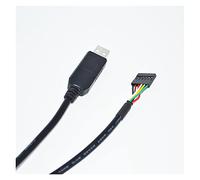 FT232RL USB A UART TTL 3.3V 5V 6PIN 0.1quot; Cable DE Descarga Puente Pitch Compatible con TTL-232R-3V3 VCC GND TXD RXD(3.6M,TTL 3.3V 1x6P)