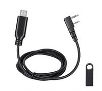 FTDI - Cable USB de programación clon para radio Kenwood de 2 pines TK-2200 LMR/2200L LMR/3200 LMR/3200L LMR/2200 PROTALK/2200L PROTALK/3200 PROTALK/3200L PROTALK+Software KPG888 D (3500) 3265)