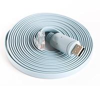 FTDI - Cable USB RS232 Serial COM a RJ45 macho para consola, cable Rollover para routers Cisco (12 pies)