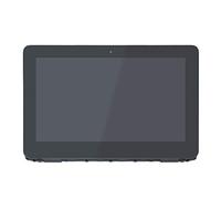 FTDLCD® 11.6 Inch Reemplazo HD LCD Pantanlla + Pantalla Táctil + Marco Digitalizador de Ordenador Portátil para HP Chromebook x360 11-ae044cl 11-AE044CL 1366x768