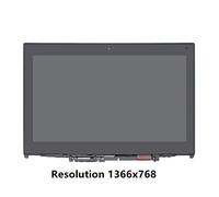 FTDLCD® 12.5'' IPS LED LCD Pantanlla Táctil Digitalizador Asamblea con Marco Reemplazo de Portátil M125NWR3 R0 para Lenovo ThinkPad Yoga 260 (Resolution 1366x768)