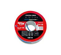 Fte-maximal k 121 w - Cable coaxial 750h diámetro 3,8 k121w pvc blanco