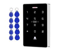 FTes RFKits IP68 Resistente a la Intemperie NFC Sistema de Control de Acceso de Doble Frecuenciacompatible con 10000 Usuarios,Retroiluminación,Panel táctil