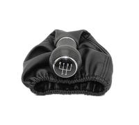 FTGNHF Apto for Seat Leon 2000-2001 Toledo 1999-2000 2001. Estilo de coche. Palanca cambios 5 velocidades for orificio 23 mm y funda cuero pomo de cambio de marchas(Kind1)