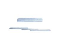 FTGNHF Corredera for cajón bajo encimera de alta resistencia, marco inferior 16, 24, 32 y 40 pulgadas, corredera for, instalación correderas for, carga 260 lb guías para cajones(400-700 White)