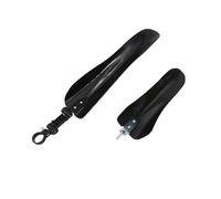 FTGNHF Guardabarros negros for bicicleta de montaña, guardabarros delantero y trasero, protector rueda, liberación rápida, accesorios for guardabarros(2 set)