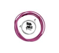 FTGNHF Juego de cables freno y desviador bicicleta, carcasa for cable cambio montaña carretera, accesorios ciclismo cable de freno(Morado)