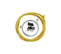 FTGNHF Juego de cables freno y desviador bicicleta, carcasa for cable cambio montaña carretera, accesorios ciclismo cable de freno(Giallo)