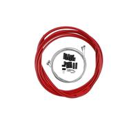 FTGNHF Juego de cables freno y desviador bicicleta, carcasa for cable cambio montaña carretera, accesorios ciclismo cable de freno(Rosso)