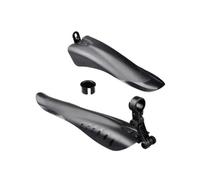 FTGNHF Juego de guardabarros negros for bicicleta montaña, delantero y trasero for todoterreno, accesorios deportivos for ciclismo guardabarros