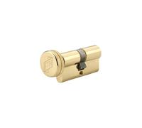 FTH - Cilindro de cerradura de botón FTH 5G, 40Bx30mm, cilindro y llaves de latón, protección contra arranque, 3 llaves dentadas