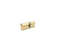 FTH - Cilindro de cerradura doble entrada FTH 5G, 40x50mm, cilindro y llaves de latón, protección contra arranque, 3 llaves dentadas