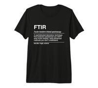 FTIR Espectrofotómetro de Transformada de Fourier Definition Camiseta Premium