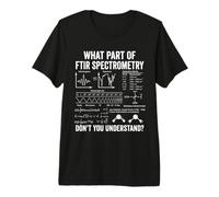 FTIR Transformada de Fourier Espectroscopía Infrarroja Camiseta Premium