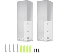 FTISSLY 2 Pcs Soporte de Pared para Altavoces Blanco- Hierro Resistente, Diseño Oculto, Compatible con Bose OmniJewel/Lifestyle 650, Fácil Instalación - Reduce Vibraciones y Mejora el Audio en tu Cine