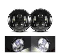 FTJKKVV Faros Faro LED DRL 4X4 7 Pulgadas Para Suzuki Para Samurai Para Bandit 600 Para Anno 2004 Faros Delanteros Faro(50W headlight balck)