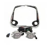 FTJKKVV Luces Antiniebla Coche 1 Juego De Faros Antiniebla LED Delanteros Con Moldura Cromada Arnés Cableado Cubierta Y Rejilla Para Toyota Para Corolla Para Altis 2019-2022(White full set)