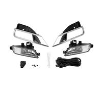 FTJKKVV Luces Antiniebla Coche 1 Par Faros Antiniebla Para CRV Para CR-V 2015 2016 Kit Cableado Con Interruptor Y Bombilla