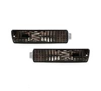 FTJKKVV Luces Antiniebla Coche 1 Par Luces Intermitentes Delanteras Parachoques Luces Antiniebla Esquina Con Arnés Para VW Para Golf 2 Para MK2 Para Jetta 2 Para MK2 1980-1992(Black-1Pair)