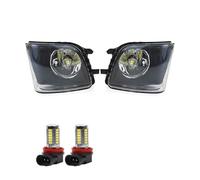 FTJKKVV Luces Antiniebla Coche Conjunto Faros Antiniebla Para Serie 7 F01 F02 2009 2010 2011 2012 2013, Parachoques Delantero Luz 63177182195 63177182196(Pair With LED L10)