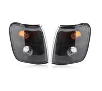 FTJKKVV Luces Antiniebla Coche Para Mitsubishi Para Pajero V31 Y V32 (1992-1996): Luces Esquina Intermitentes Faros Delanteros Modificados Color Negro Ahumado(Pair lights)